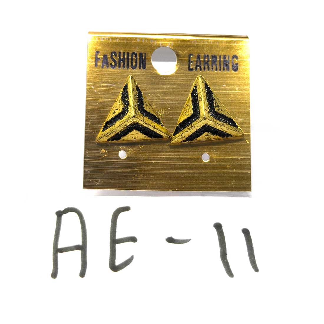 Anokhi Ada Metal Studs Earrings for Girls and Women ( Copper )-AE-11