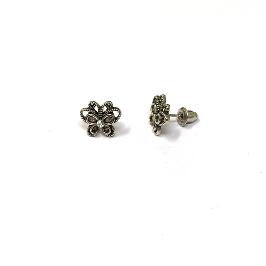 Anokhi Ada Metal Stud Earrings for Girls and Women (Golden)-AG-28