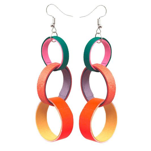 Anokhi Ada Multi-Colour Handmade Quilling Paper Earring for Girls and Women (AN-05) - Anokhiada.com