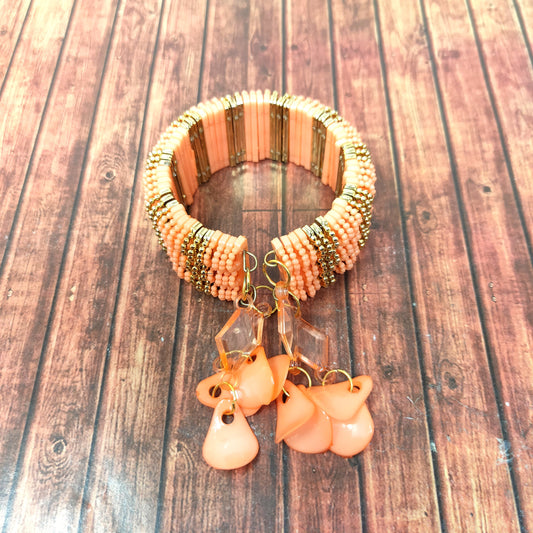 Anokhi Ada Plastic Beads Stylish Latkan Cuff Bangle Bracelet for Kids and Girls (AO-05 Bracelet)