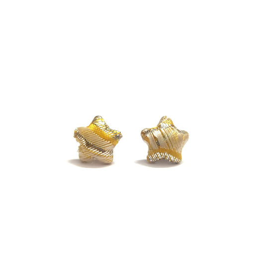 Anokhi Ada Fancy Small Star Shaped Stud Earrings for Girls ( Yellow, AS-07B )