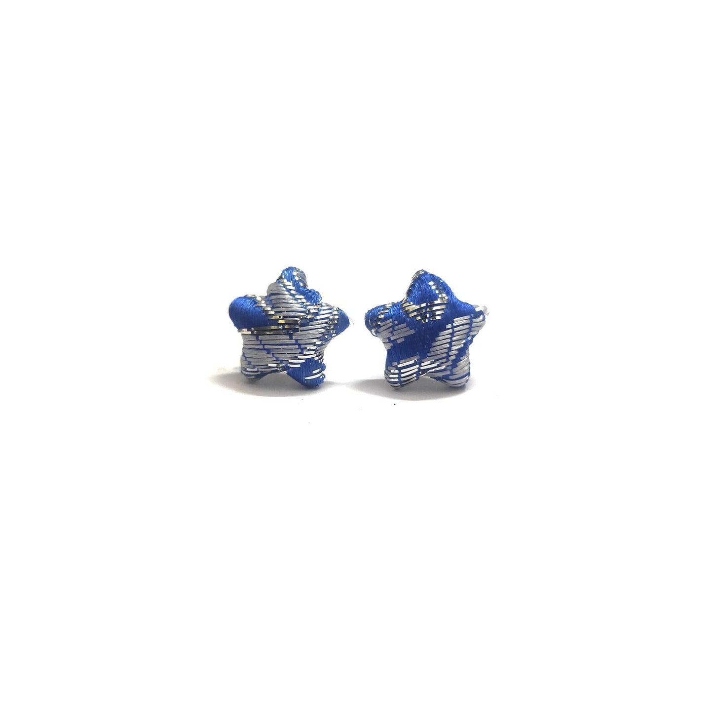 Anokhi Ada Fancy Small Star Shaped Stud Earrings for Girls ( Blue, AS-07D )