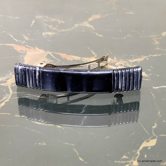 Textured French Barrette Hair Clip for Girls & Woman ( BD-03C )