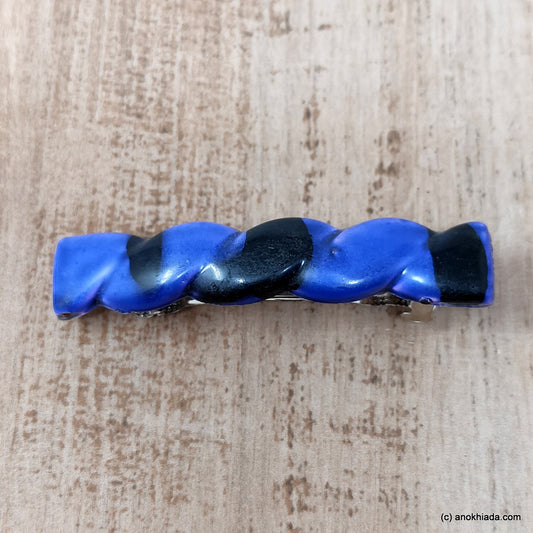 Textured French Barrette Hair Clip for Girls & Woman ( BD-05E )