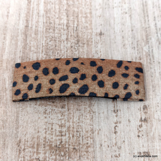 Anokhi Ada Tiger Print Large Tik Tak Hair Clips-BF-11