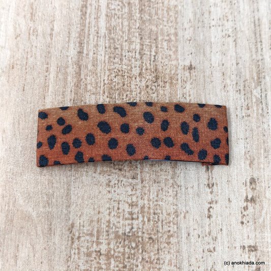 Anokhi Ada Tiger Print Large Tik Tak Hair Clips-BF-15