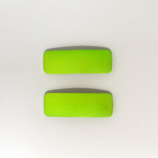 Anokhi Ada Rectangular Matte Plain Tik Tak Hair Clips (BF-30)