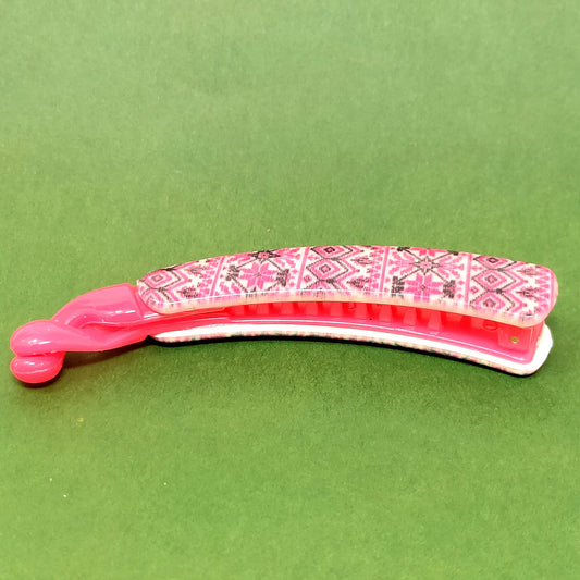 Textured Banana Hair Clip for Girls & Woman - ZF-67