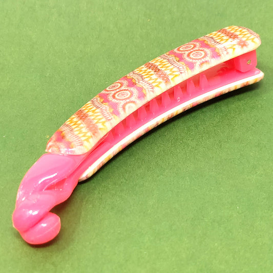 Textured Banana Hair Clip for Girls & Woman - ZF-77