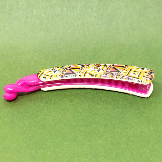 Textured Banana Hair Clip for Girls & Woman - ZF-78