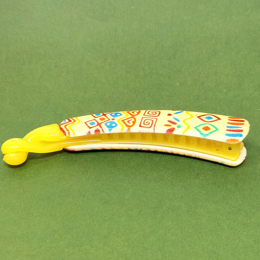 Textured Banana Hair Clip for Girls & Woman - ZF-82
