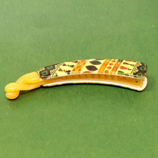 Textured Banana Hair Clip for Girls & Woman - ZF-87