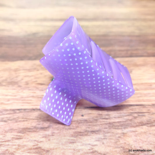 Purple Translucent Hair Claw - C-56