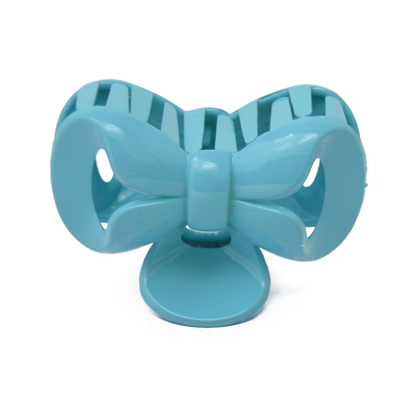 Bow Hair Claw / Clutcher for Girls and Women (Turquoise) - 028