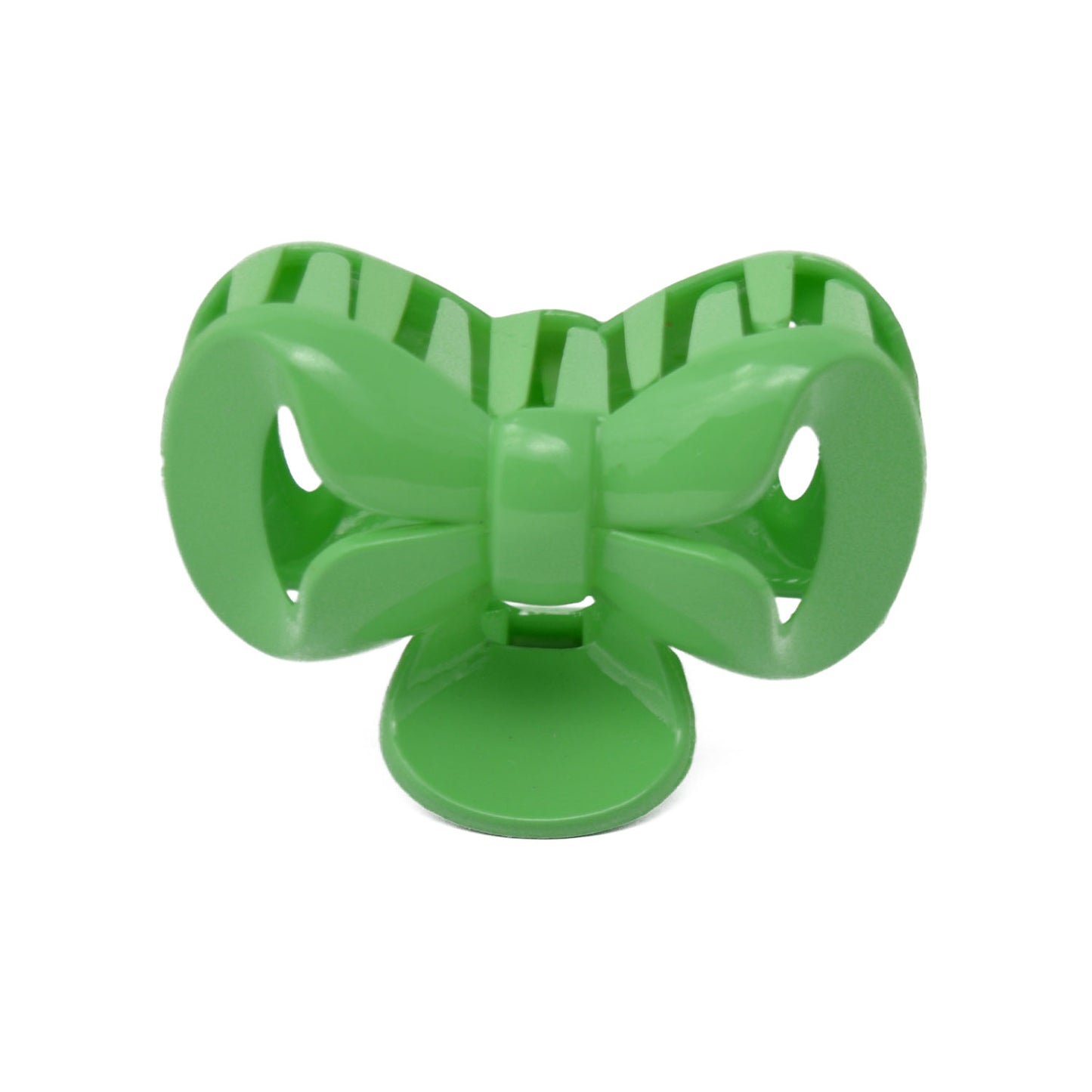 Bow Hair Claw / Clutcher for Girls and Women (Green) - 029