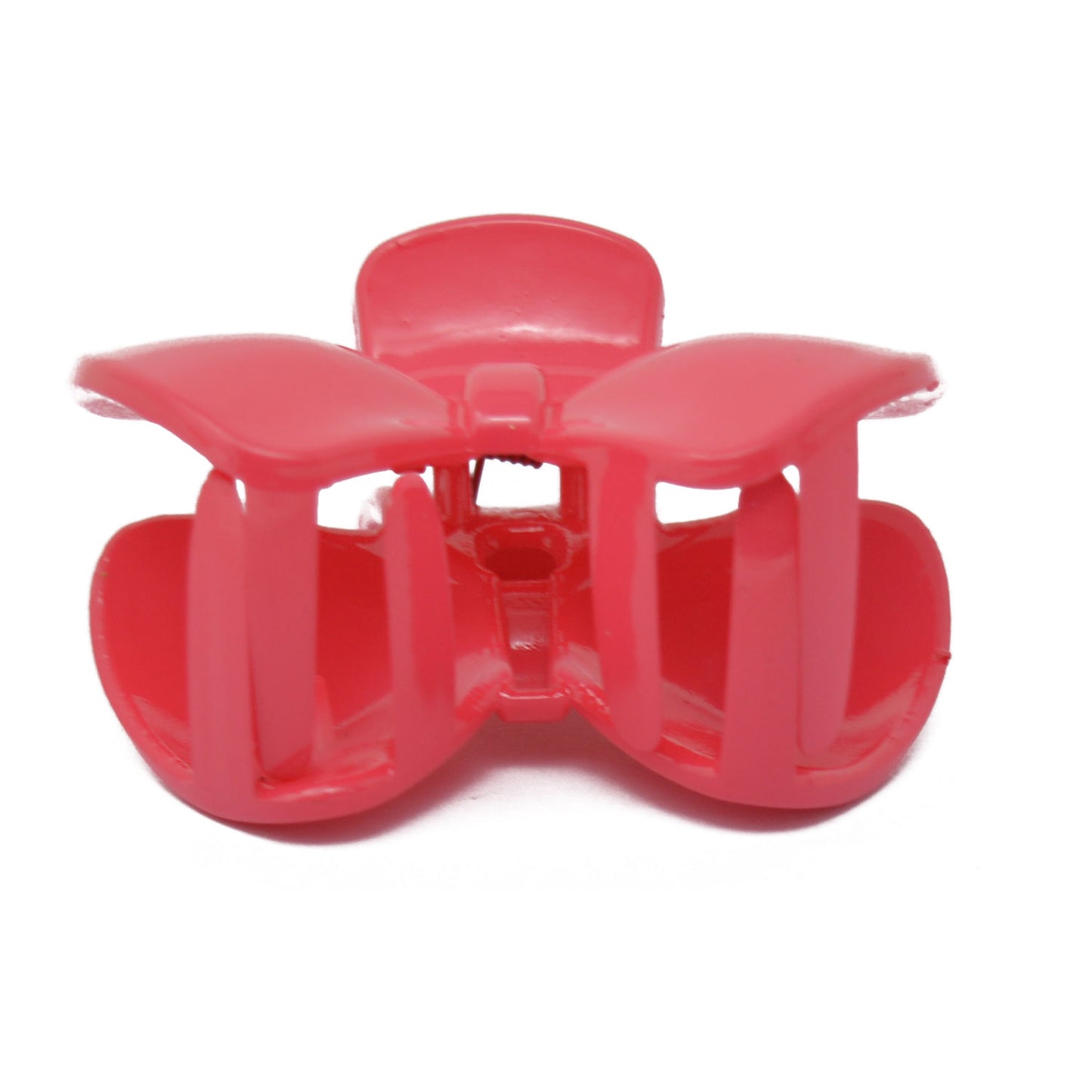 Bow Hair Clutcher for Girls and Women (Rose Red) - 040