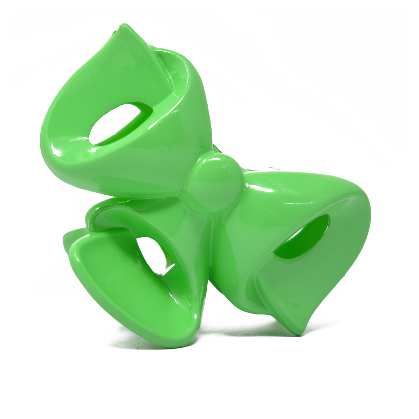 Green Bow Hair Claw - 060