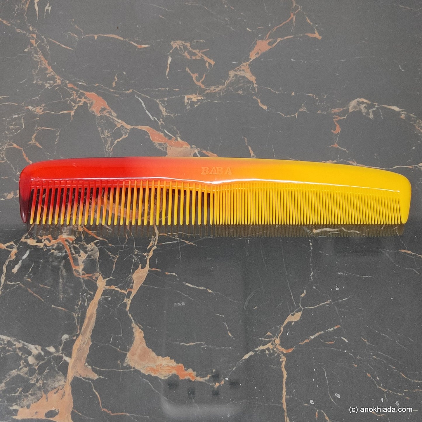 Anokhi Ada Plastic Comb, 9-inch, Multi-Colour (Comb-001)