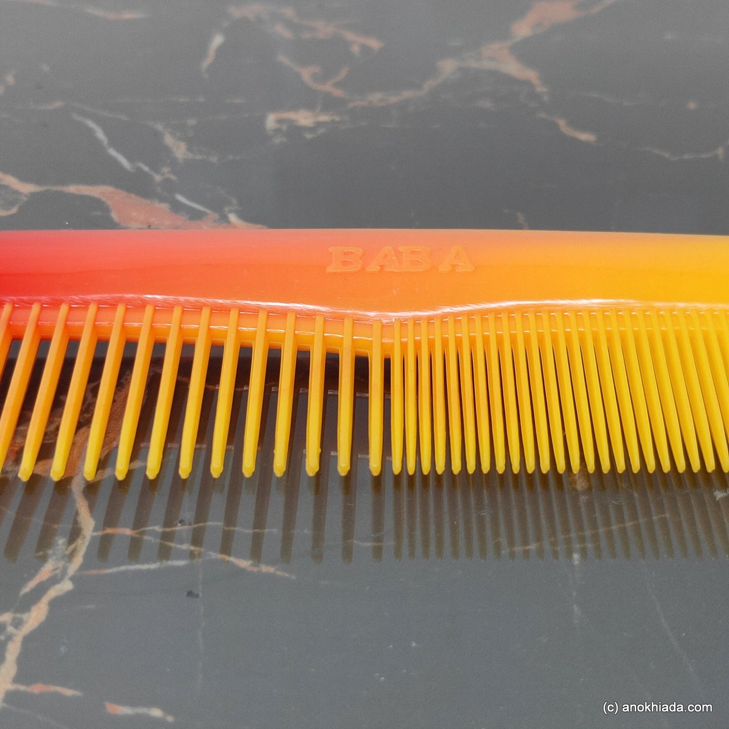 Anokhi Ada Plastic Comb, 9-inch, Multi-Colour (Comb-001)