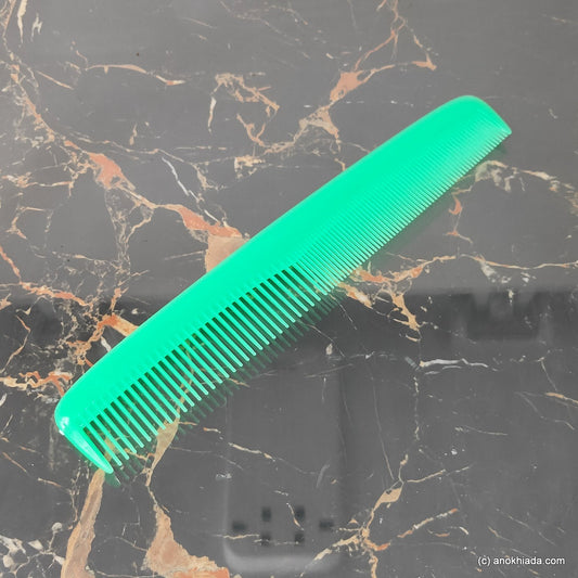 Anokhi Ada Plastic Comb, 9-inch, Green (Comb-021)
