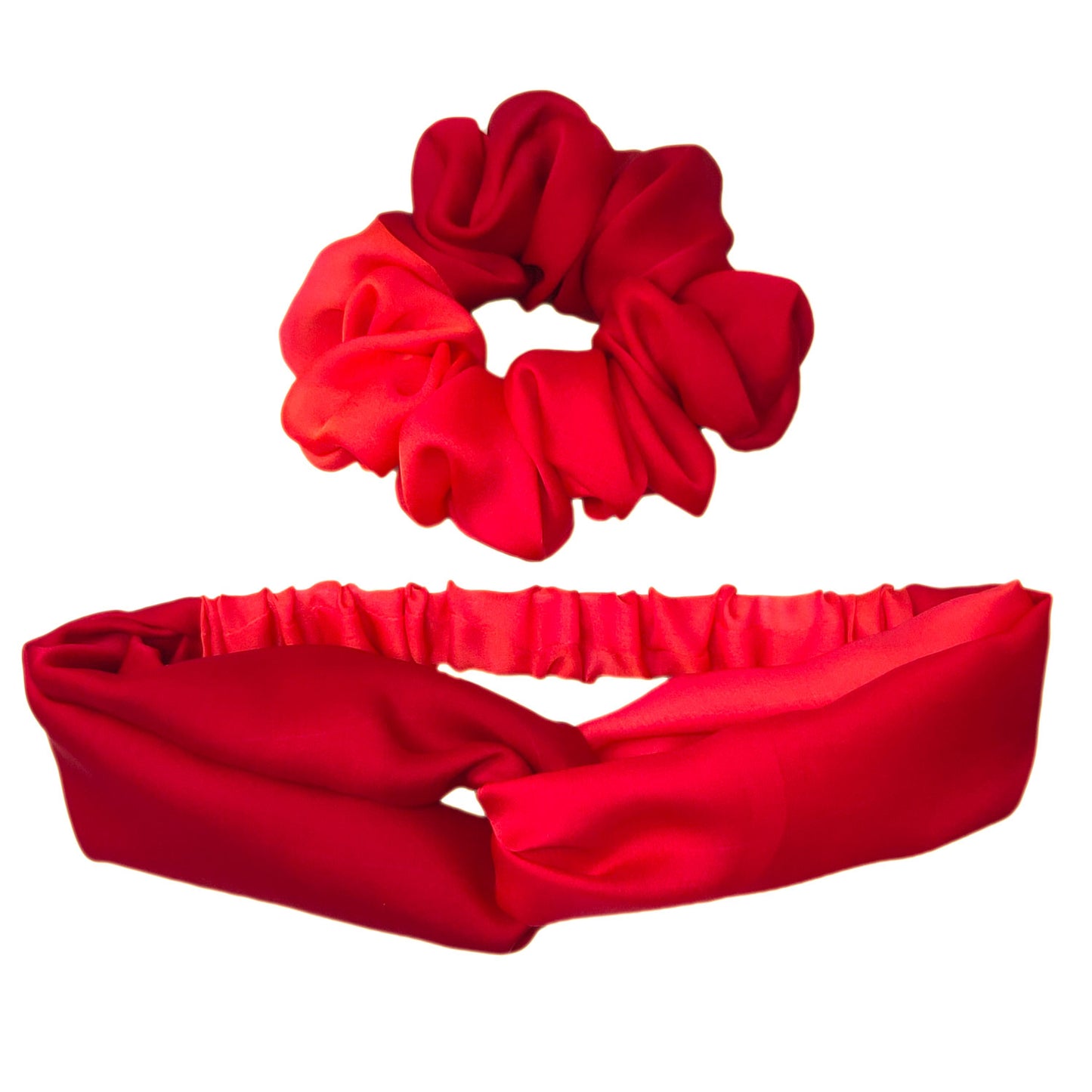 Crimronze Scrunchie and Headband Combo (21-01)