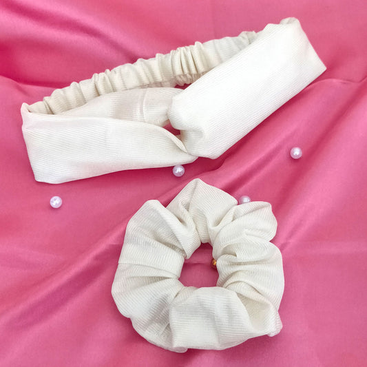 Macaroon Scrunchie and Headband Combo (21-02)