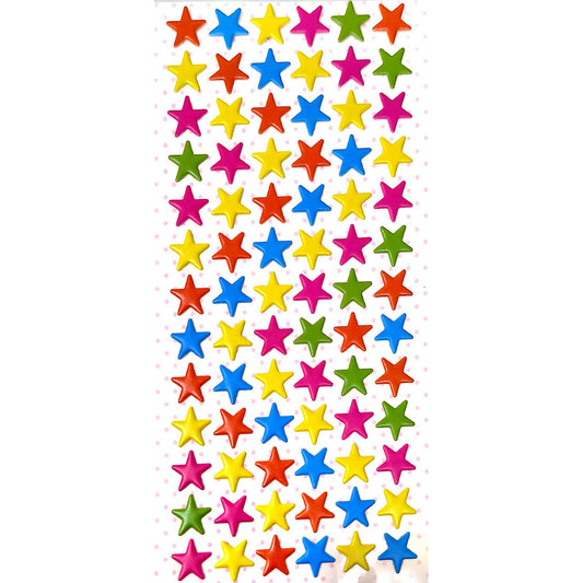 Multi-Colour Small Stars Stickers for Kids -DB-013