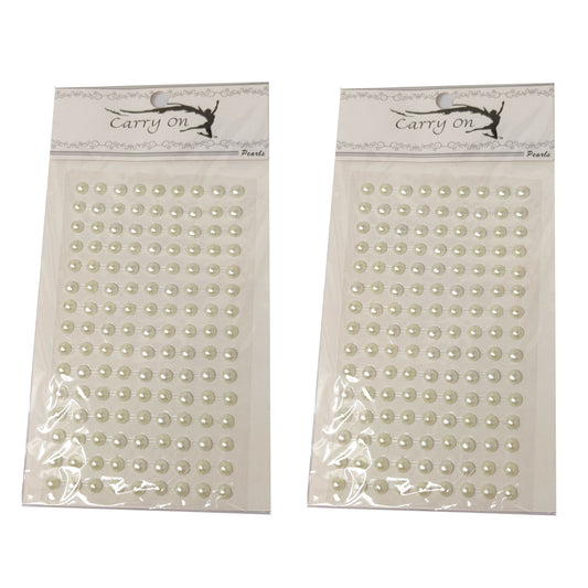 6mm Half Pearl Bead (Pack of 2 sheets, DC-01)