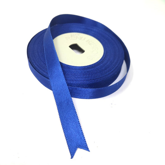 Anokhi Ada 12.5mm (Half inch) Violet Double Side Satin Ribbon (Ribbon-064)