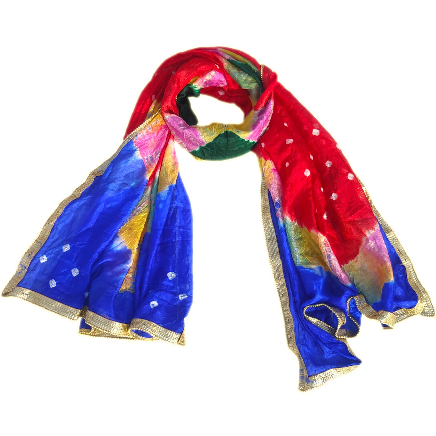 Multi-colour Chiffon Women Dupatta -003