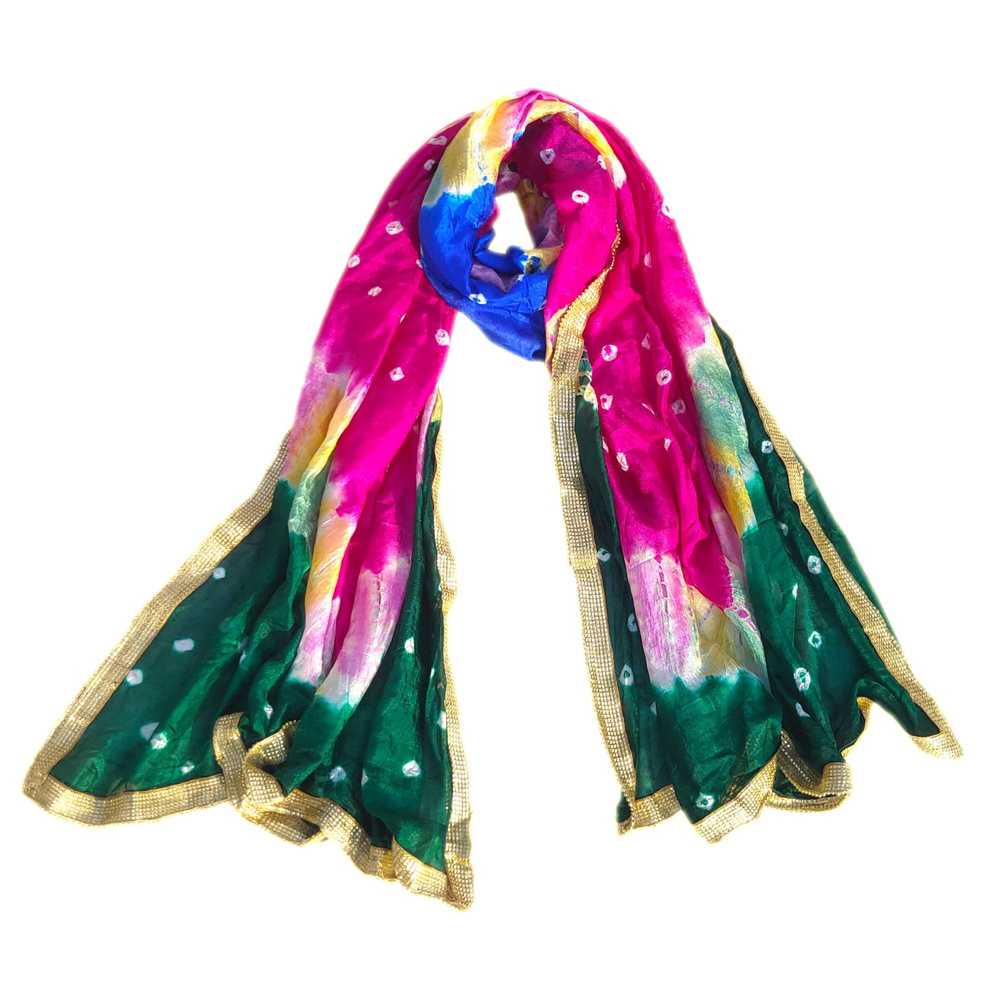 Multi-colour Chiffon Women Dupatta -005