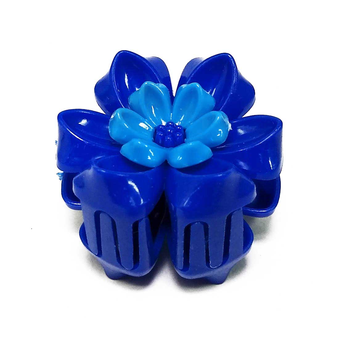 Anokhi ADA Floral Hair Clutcher for Girls and Women (One Hair Clutcher, Blue) -C-44