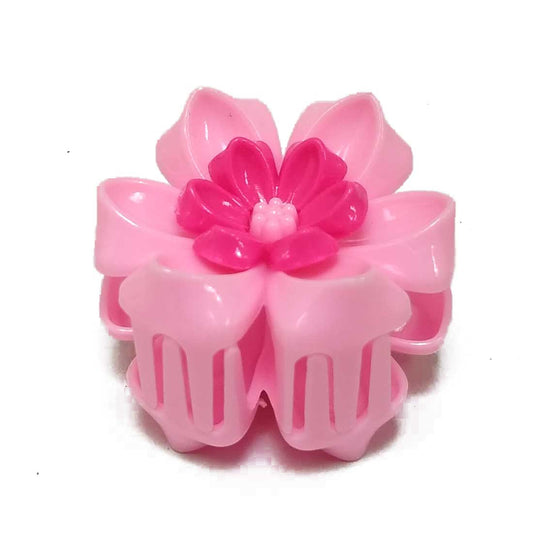 Anokhi ADA Floral Hair Clutcher for Girls and Women (One Hair Clutcher, Light Pink) -C-49