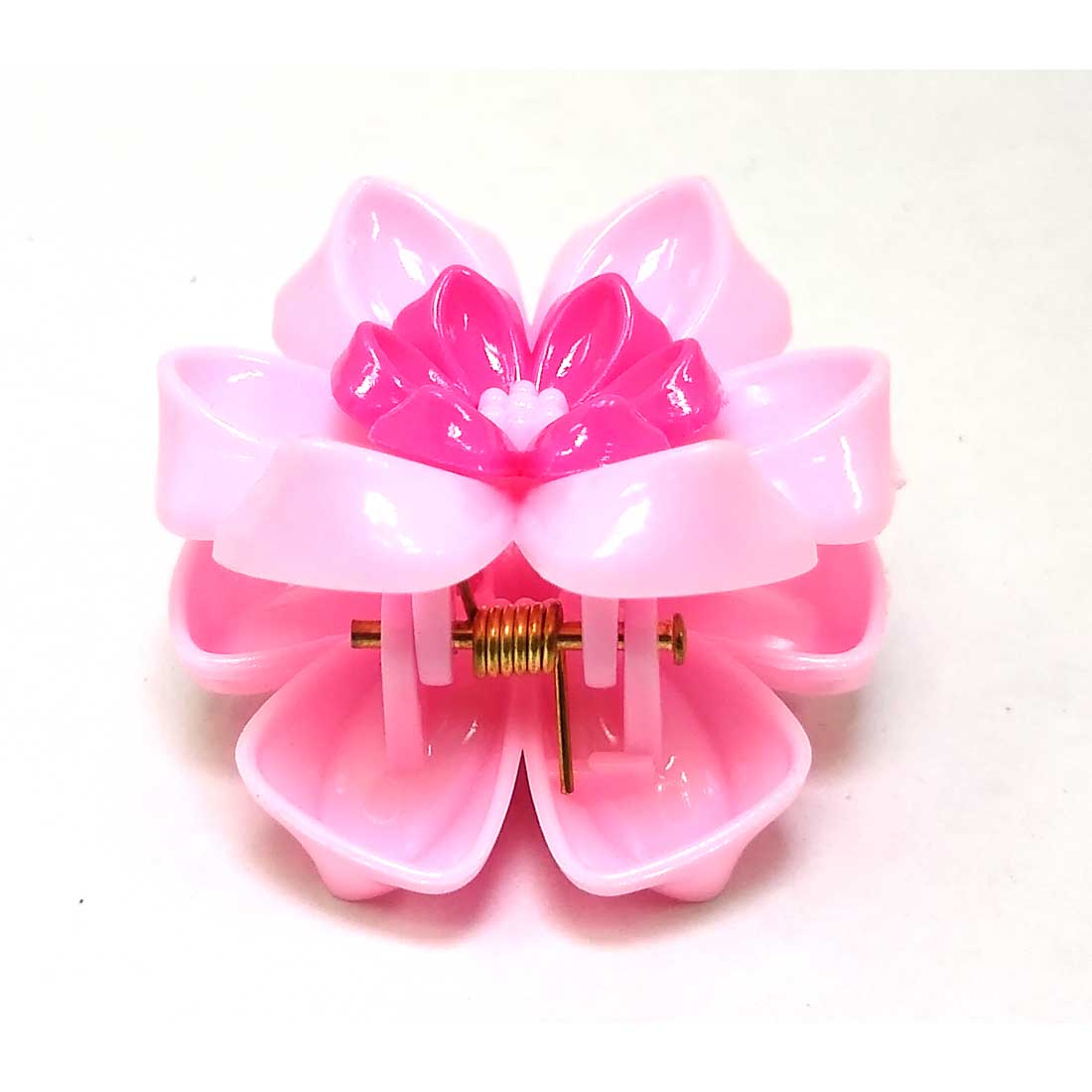 Anokhi ADA Floral Hair Clutcher for Girls and Women (One Hair Clutcher, Light Pink) -C-49