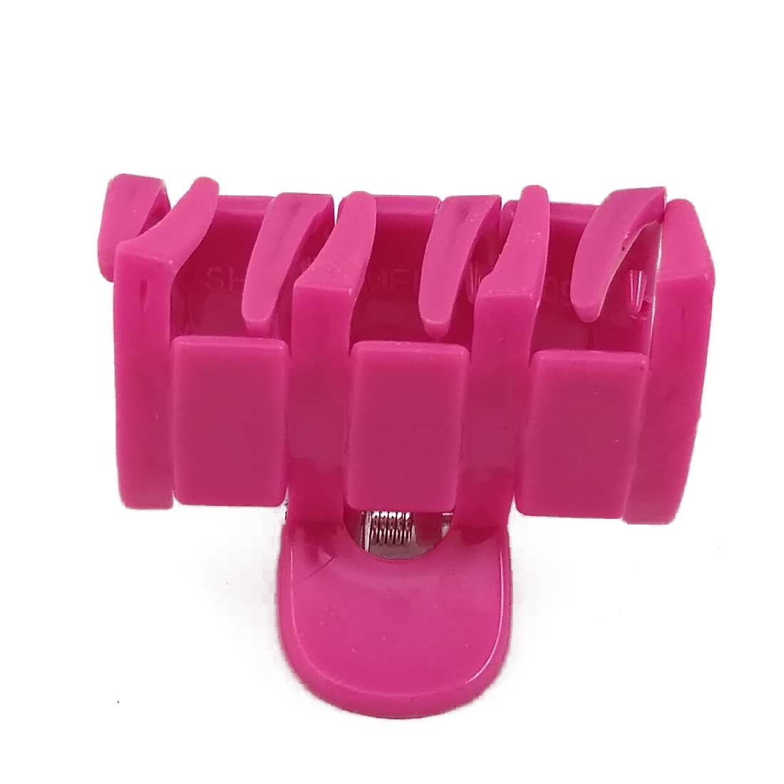 Anokhi ADA Zig-Zag Hair Clutcher for Girls and Women (One Hair Clutcher, Pink) -C-26