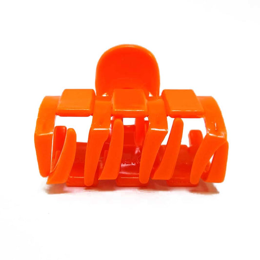 Anokhi ADA Zig-Zag Hair Clutcher for Girls and Women (One Hair Clutcher, Orange) -C-25