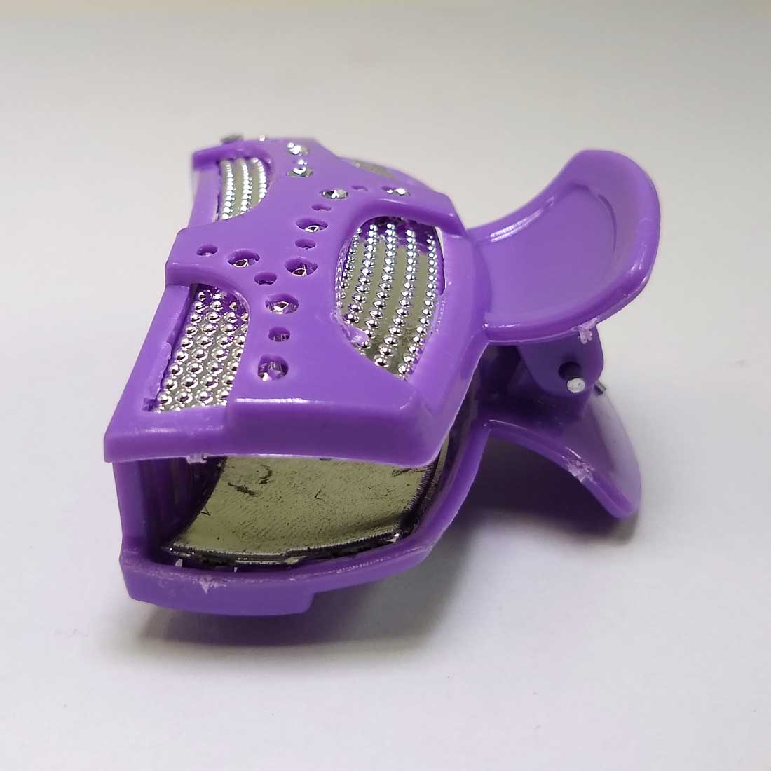 Anokhi ADA Shining Hair Clutcher for Girls and Women (One Hair Clutcher, Purple) -C-20