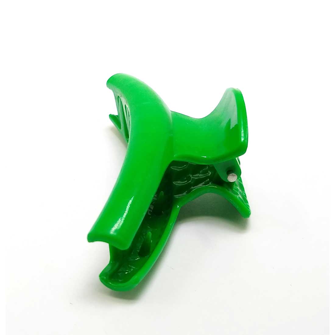 Large Green Hair Clutcher/ Hair Claw for Girls and Women-1