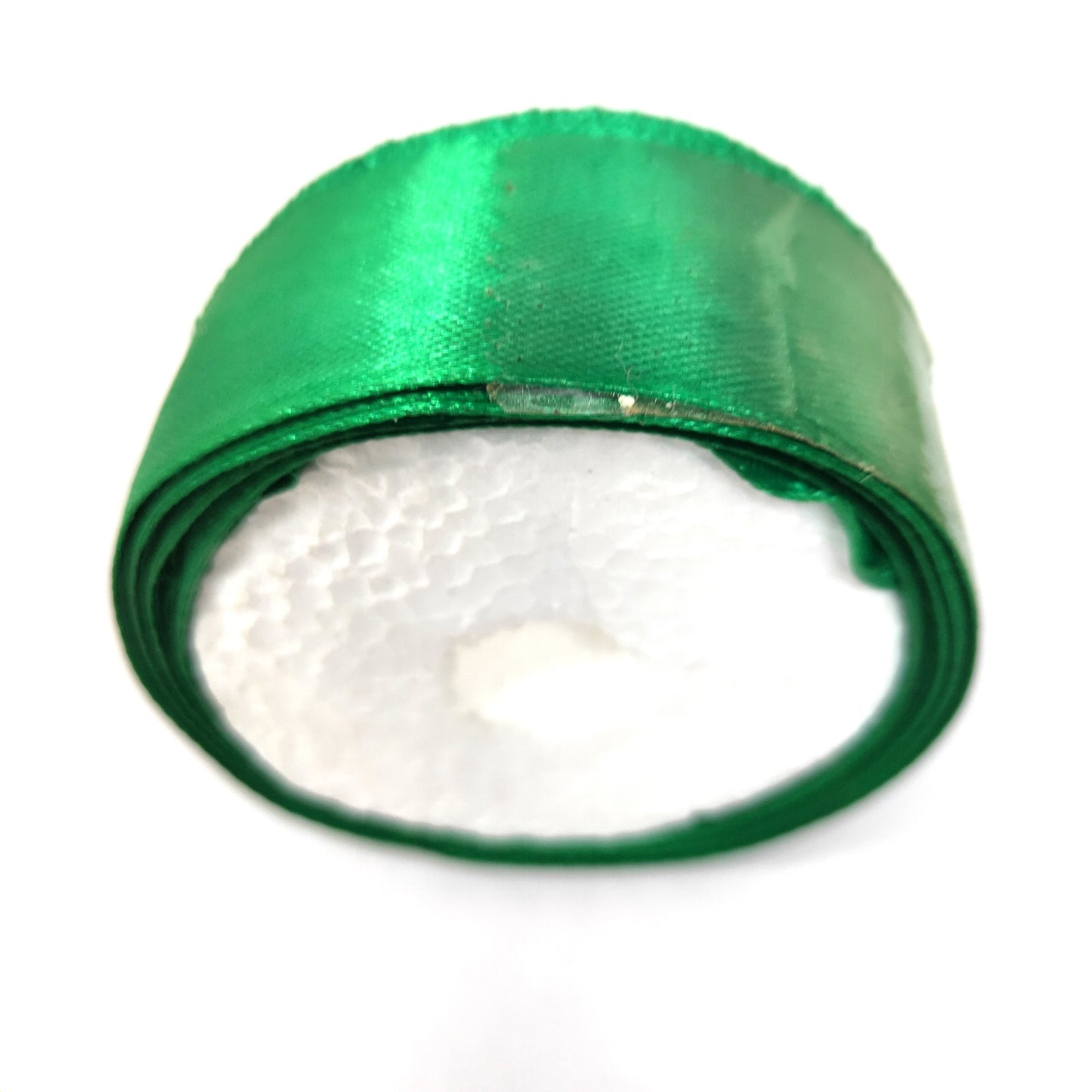 25mm (1 inch) Green Satin Ribbon (003)