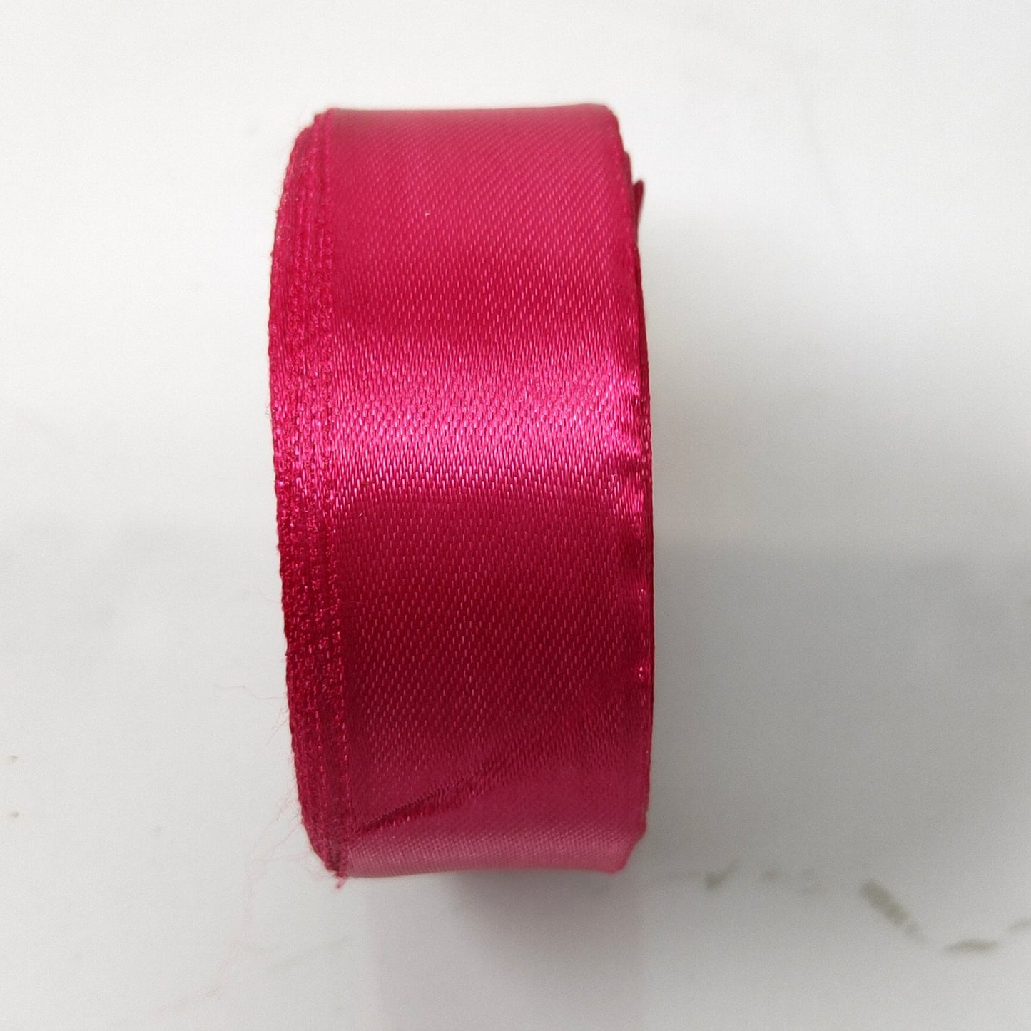 25mm (1 inch) Dark Pink Satin Ribbon (005-b)
