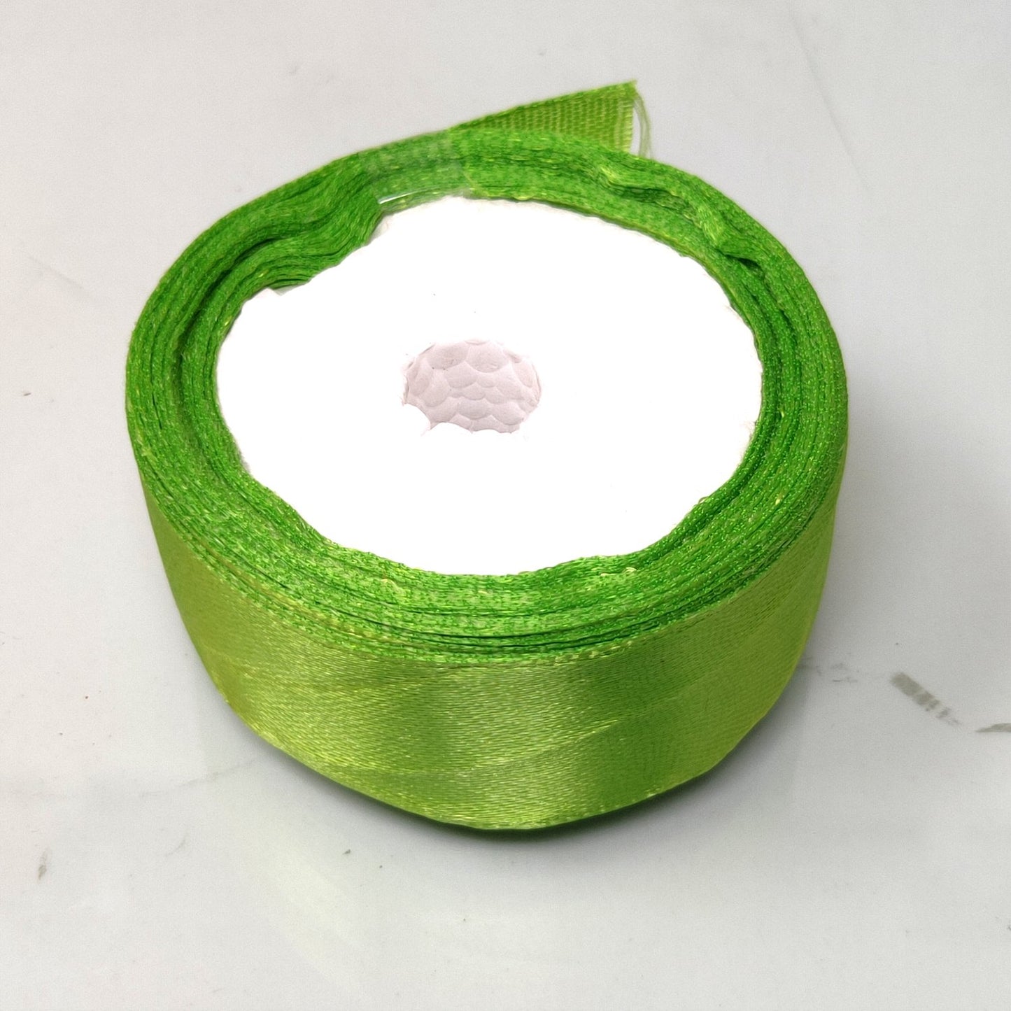 25mm (1 inch) Light Green Satin Ribbon (005-c)
