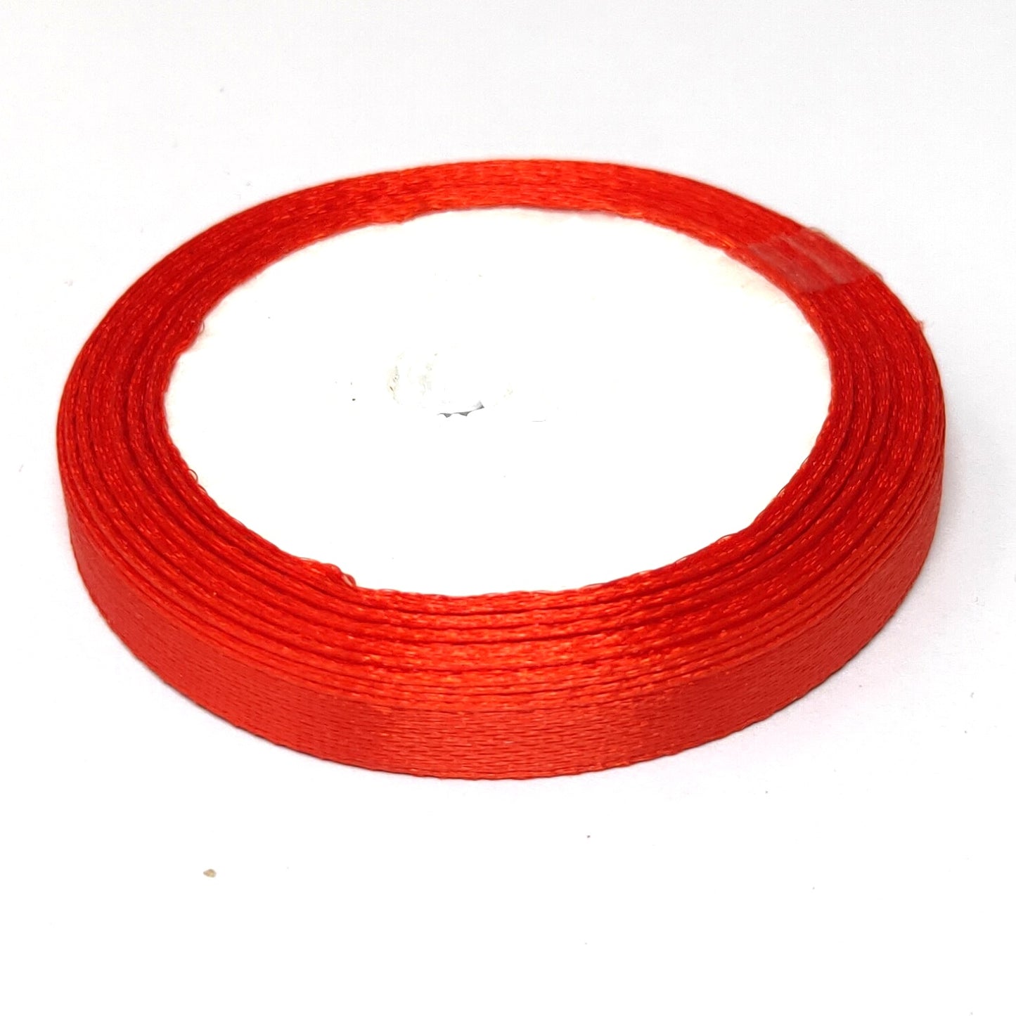 6.5 mm (Quarter Inch) Red Satin Ribbon (011)