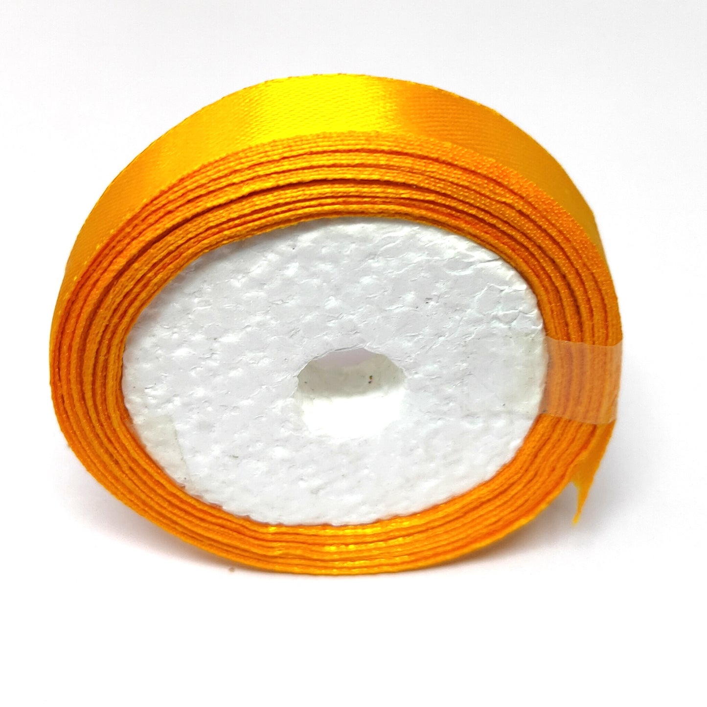 12.5 mm (Half Inch) Yellow Satin Ribbon (012)