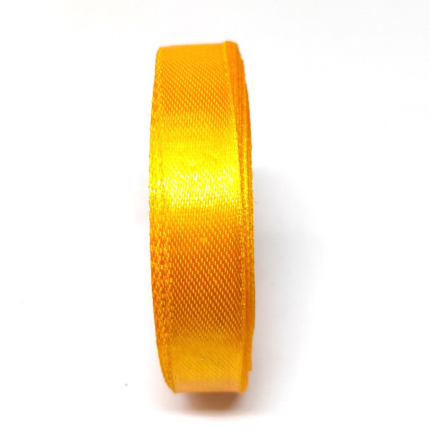 12.5 mm (Half Inch) Yellow Satin Ribbon (012)