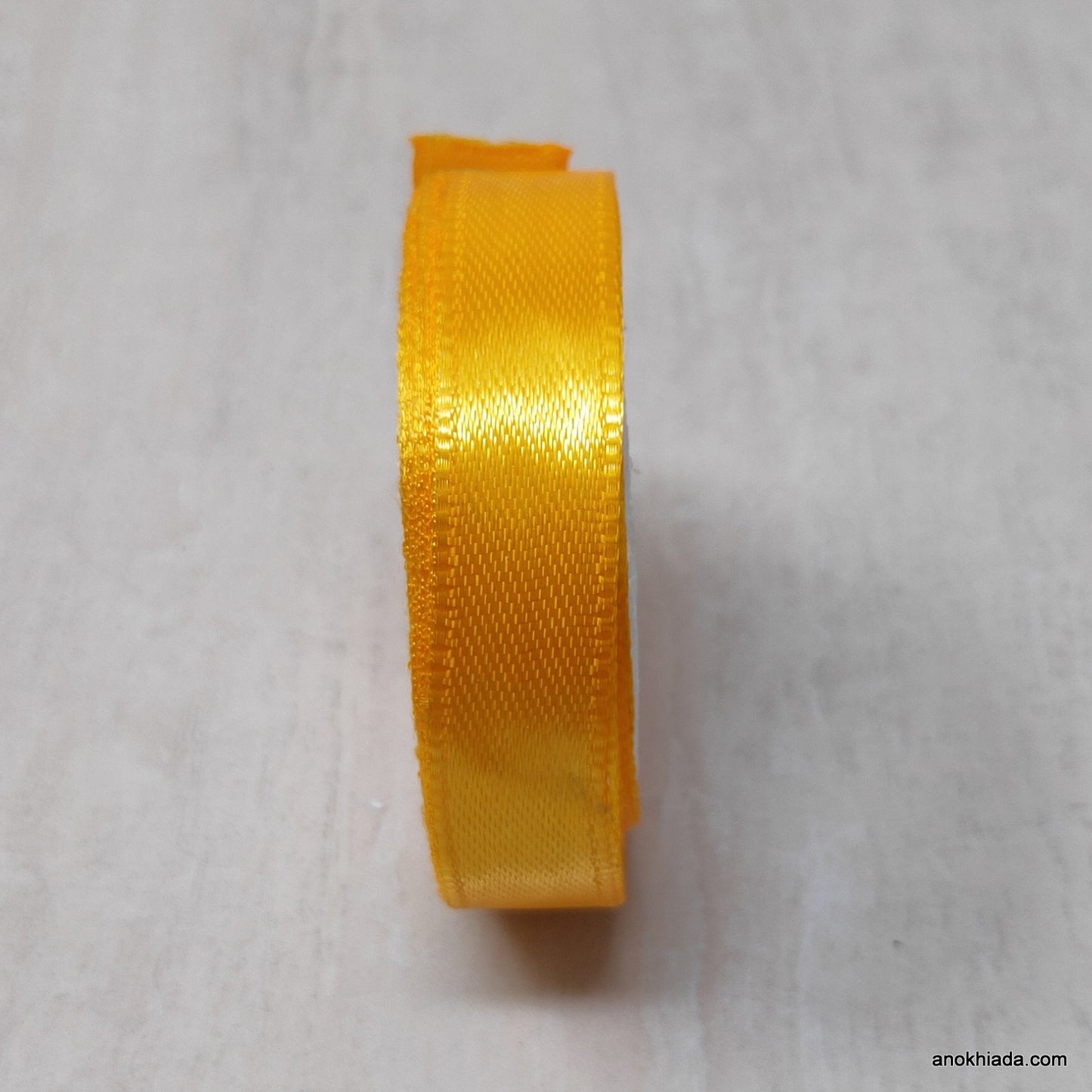 1/2 Inch (12.5 mm) Orange Satin Ribbon (033)