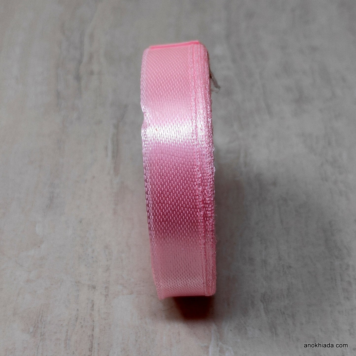 1/2 Inch (12.5 mm) Pink Satin Ribbon (035)