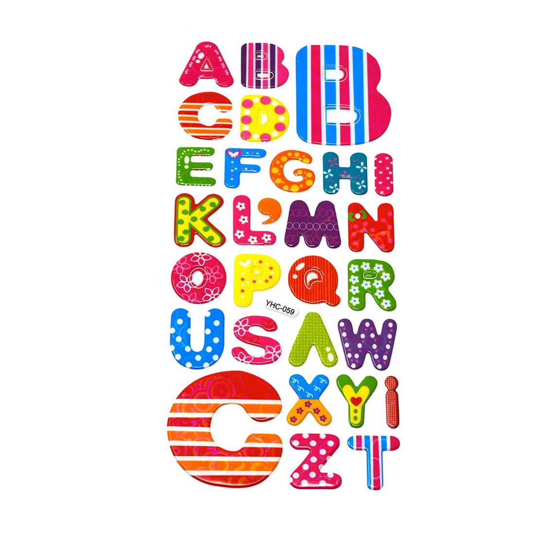 Capital English Alphabet Stickers for Decoration (DB- 034)