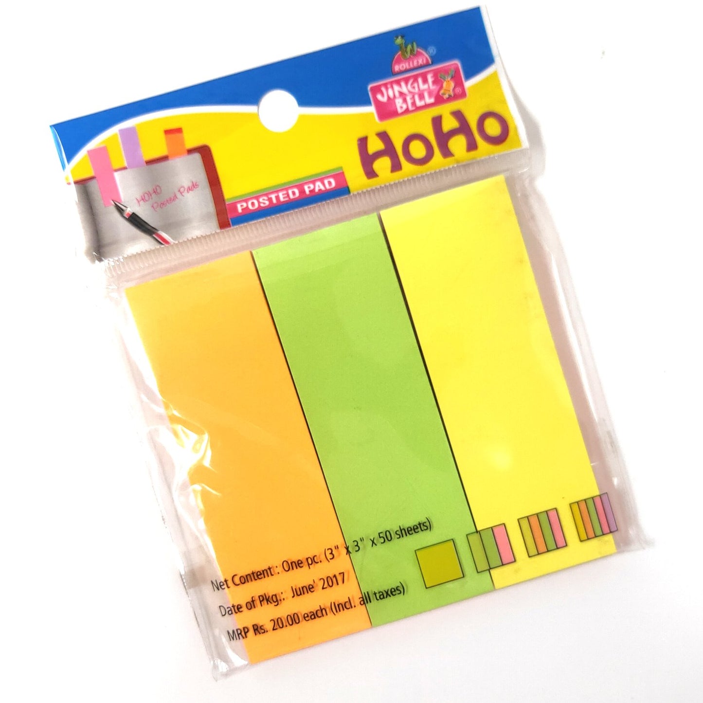 Anokhi Ada Sticky Notes Pad 50 Sheets- (3x1 inch, DD-02)