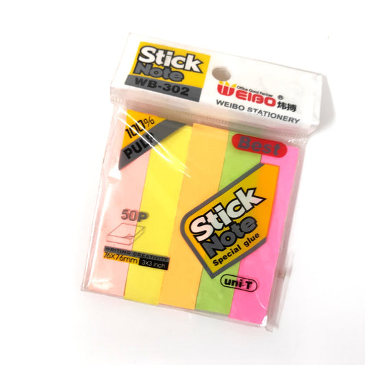 Anokhi Ada Sticky Notes Pad 50 Sheets- (7.5x1.5 cm, DD-04)