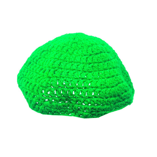 Anokhi Ada Green Handmade Knitting Woolen Baby Caps (YA-01) - Anokhiada.com